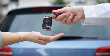 giving car key